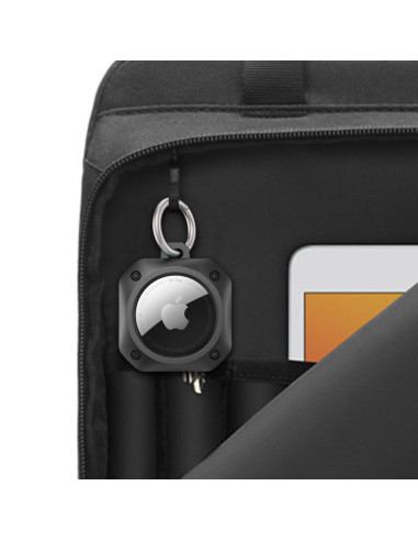Etui Do Apple Airtag Tech-Protect Rough Pro Czarny