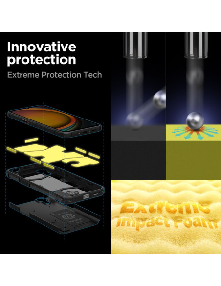 Etui Do Galaxy XCover 7 Spigen Tough Armor Czarny