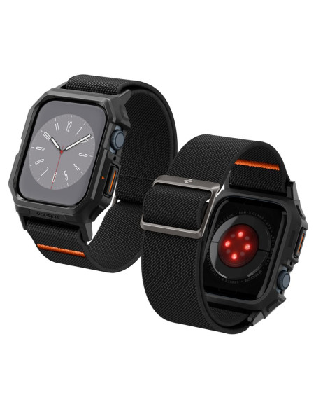 Etui Do Apple Watch 44 / 45 mm Spigen Lite Fit ”Pro” Czarny Matowy