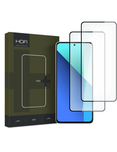 2x Szkło Hartowane Hofi Glass Pro+ Xiaomi Redmi Note 13 4G / Lte