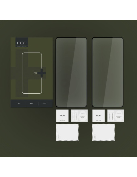 2x Szkło Hartowane Hofi Glass Pro+ Xiaomi Redmi Note 13 5G / 13 Pro 4G / 5G