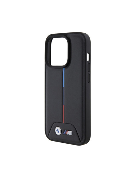 Etui Do iPhone 15 Pro BMW Quilted Tricolor Czarny