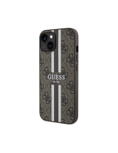 Etui Do iPhone 15 Guess 4G Printed Stripes...