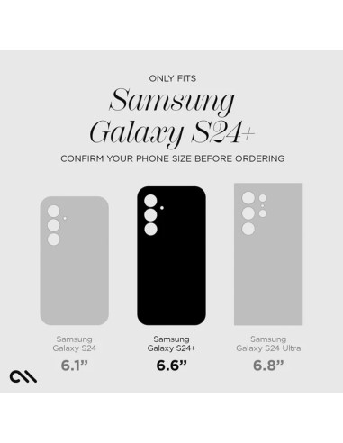 Etui Do Samsung Galaxy S24+ Case-Mate Soap...