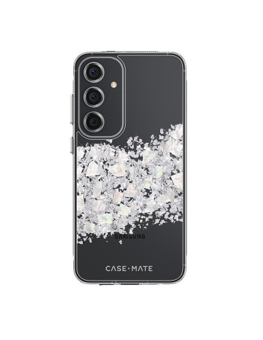 Etui Do Samsung Galaxy S24+ zdobione masą perłową Case-Mate Karat Przezroczysty