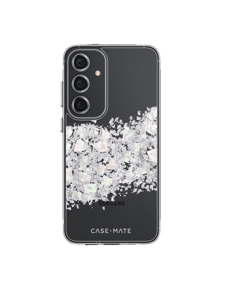 Etui Do Samsung Galaxy S24+ zdobione masą perłową Case-Mate Karat Przezroczysty