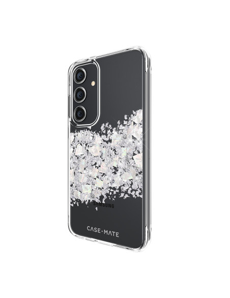 Etui Do Samsung Galaxy S24+ zdobione masą perłową Case-Mate Karat Przezroczysty