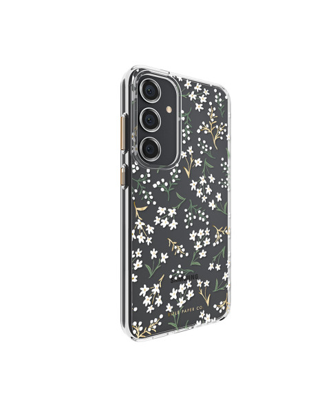 Etui Do Samsung Galaxy S24+ Rifle Paper Clear Przezroczysty