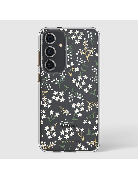 Etui Do Samsung Galaxy S24+ Rifle Paper Clear Przezroczysty