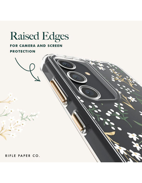 Etui Do Samsung Galaxy S24+ Rifle Paper Clear Przezroczysty