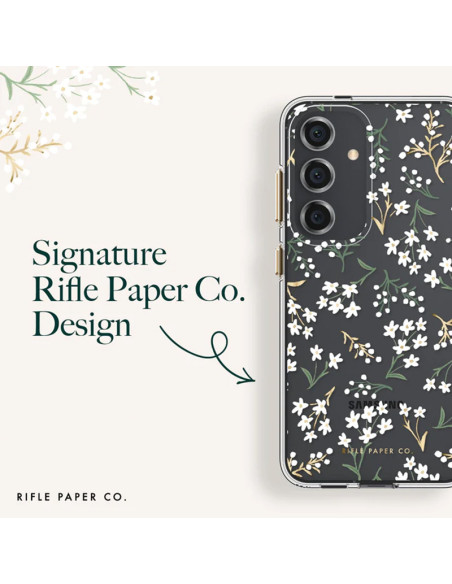 Etui Do Samsung Galaxy S24+ Rifle Paper Clear Przezroczysty