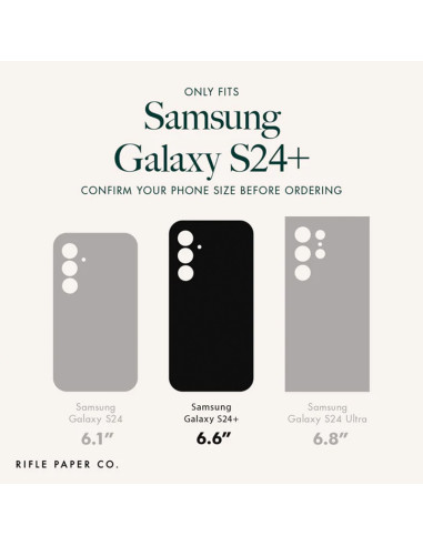 Etui Do Samsung Galaxy S24+ Rifle Paper Clear...