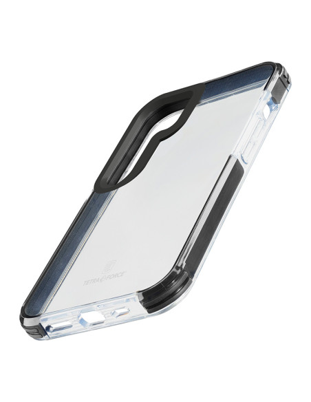 Etui Do Samsung Galaxy S24+ z powłoką MICROBAN Cellularline Tetra Force Strong Guard Przezroczysty