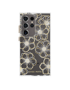 Etui Do Samsung Galaxy S24 Ultra Case-Mate Floral Gems Złoty