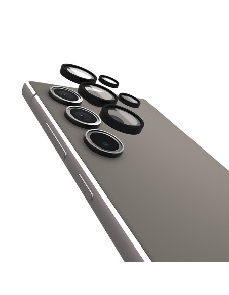 Szkło ochronne na obiektyw aparatu Samsung Galaxy S24 Ultra Case-Mate Aluminum Ring Lens Protector