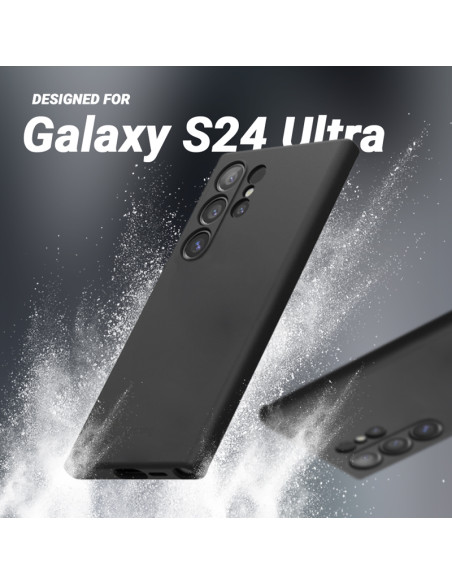 Etui Do Samsung Galaxy S24 Ultra Crong Color Cover Czarny