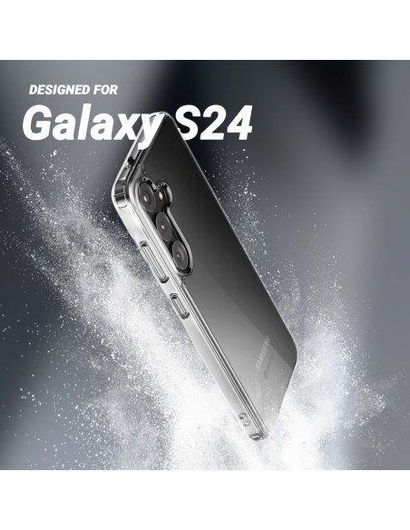 Etui Do Samsung Galaxy S24 Crong Crystal Shield Cover Przezroczysty