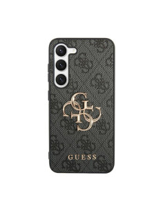 Etui Do Samsung Galaxy S24 Guess 4G Big Metal Logo Czarny