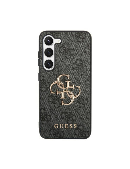 Etui Do Samsung Galaxy S24 Guess 4G Big Metal Logo Czarny