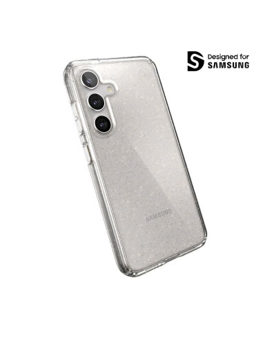 Etui Do Samsung Galaxy S24 Speck Presidio Lux Glitter Przezroczysty Brokatowy