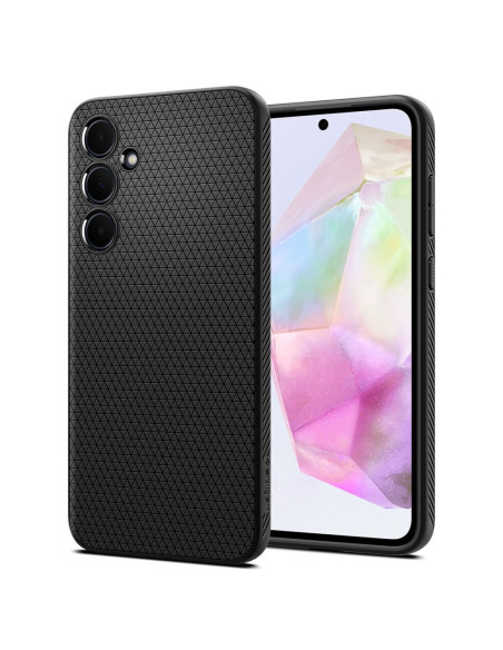 Etui Do Galaxy A35 5G Spigen Liquid Air Czarny Matowy