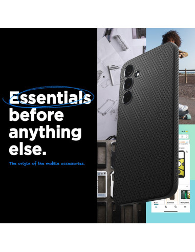 Etui Do Galaxy A35 5G Spigen Liquid Air Czarny...