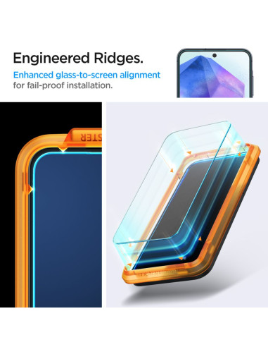 2x Szkło Hartowane Spigen Alm Glas.Tr Galaxy...