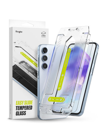 2x Szkło Hartowane Ringke Easy Slide Galaxy A55 5G