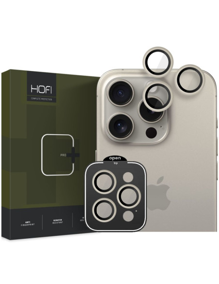 Osłona Aparatu Hofi Camring Pro+ iPhone 15 Pro / 15 Pro Max Szary