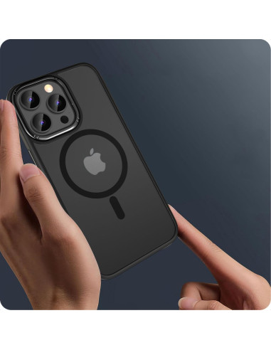 Etui Do iPhone 15 Pro Max Tech-Protect Magmat ”2” Magsafe Czarny Matowy