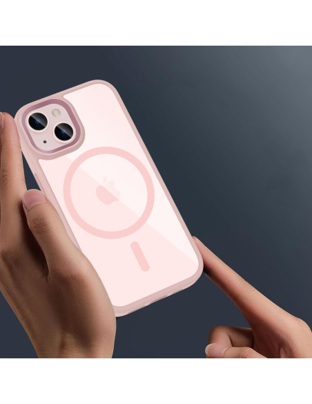 Etui Do iPhone 15 Tech-Protect Magmat Magsafe Różowy
