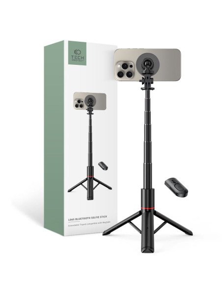 Statyw Tech-Protect L06S Magsafe Bluetooth Selfie Stick Tripod Czarny