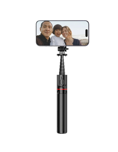 Statyw Tech-Protect L06S Magsafe Bluetooth Selfie Stick Tripod Czarny
