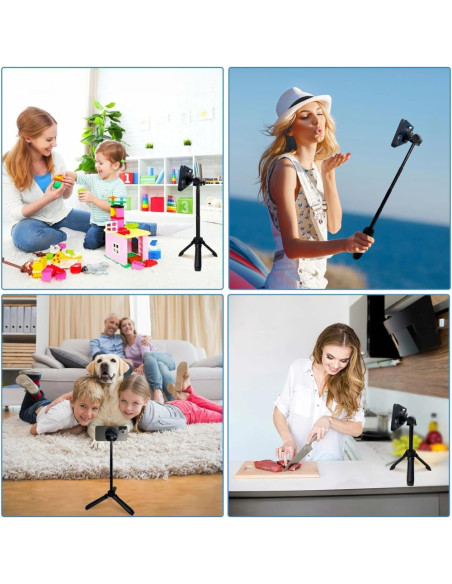 Statyw Tech-Protect L06S Magsafe Bluetooth Selfie Stick Tripod Czarny