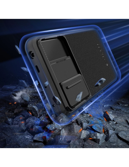 Etui Do Xiaomi Redmi Note 13 Pro 5G / Poco X6 5G Tech-Protect Velar Cam+ Czarny