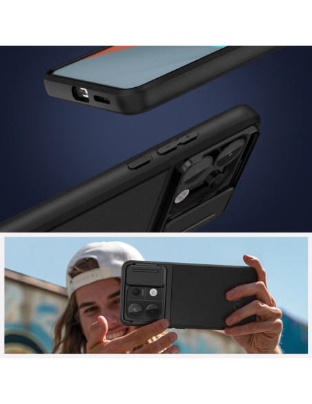 Etui Do Xiaomi Redmi Note 13 Pro 5G / Poco X6 5G Tech-Protect Velar Cam+ Czarny