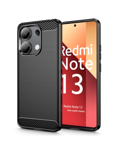 Etui Do Xiaomi Redmi Note 13 4G / Lte Tech-Protect Tpucarbon Czarny