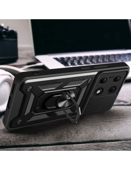 Etui Do Xiaomi Redmi Note 13 Pro 4G / Lte / Poco M6 Pro 4G / Lte Tech-Protect Camshield Pro Czarny