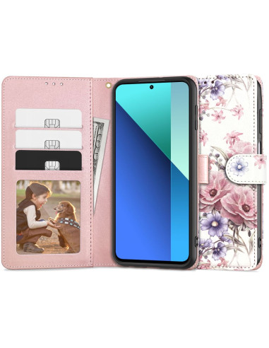 Etui Do Xiaomi Redmi Note 13 4G / Lte Tech-Protect Wallet Biały
