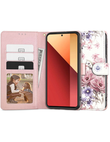 Etui Do Xiaomi Redmi Note 13 Pro 4G / Lte Tech-Protect Wallet Biały