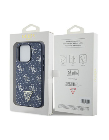 Etui Do iPhone 15 Pro Guess 4G Triangle Metal...