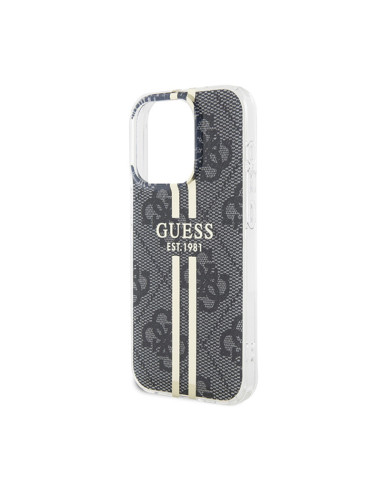 Etui Do iPhone 15 Pro Guess IML 4G Gold Stripe...