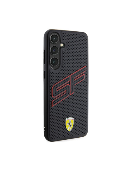 Etui Do Samsung Galaxy S24+ Ferrari Big SF Perforated Czarny