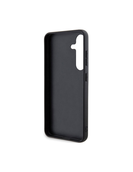 Etui Do Samsung Galaxy S24 BMW Leather Carbon Blue Line Czarny