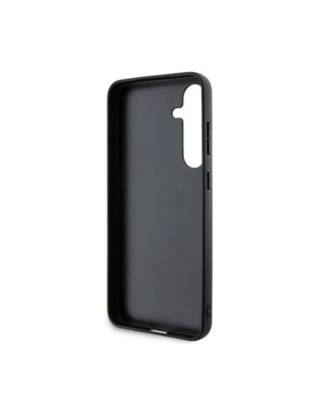 Etui Do Samsung Galaxy S24 BMW Leather Half Textured & Circle MagSafe Czarny