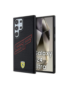 Etui Do Samsung Galaxy S24 Ultra Ferrari Big SF Perforated Czarny