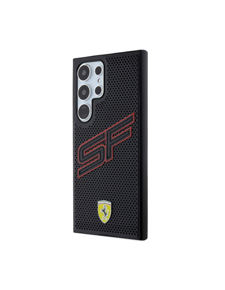 Etui Do Samsung Galaxy S24 Ultra Ferrari Big SF Perforated Czarny