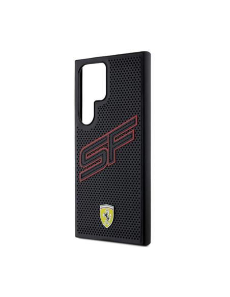 Etui Do Samsung Galaxy S24 Ultra Ferrari Big SF Perforated Czarny