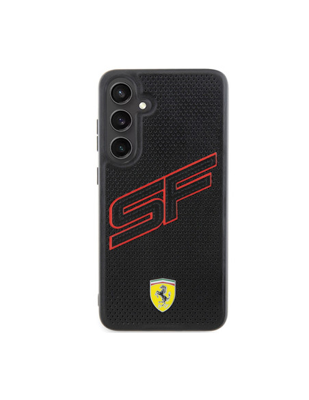 Etui Do Samsung Galaxy S24 Ferrari Big SF Perforated Czarny