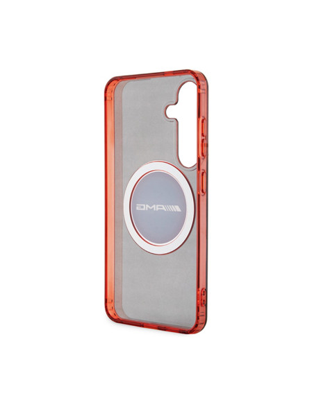 Etui Do Samsung Galaxy S24 AMG Transparent Bicolor MagSafe Czarny